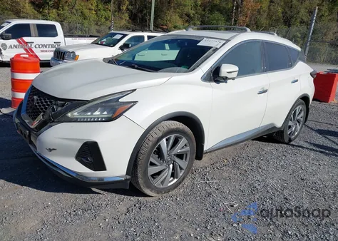 2019 Nissan Murano Sl из США, поврежденный, VIN 5N1AZ2MS6KN135762